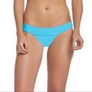 NWT Pilyq marine thick banded tenny bikini bottoms Size L